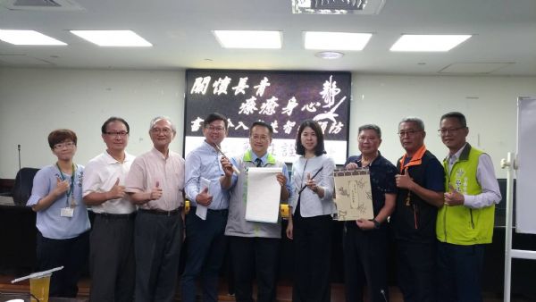 蔡旺詮議員「關懷長青、療癒身心 書法介入與失智症預防」記者會