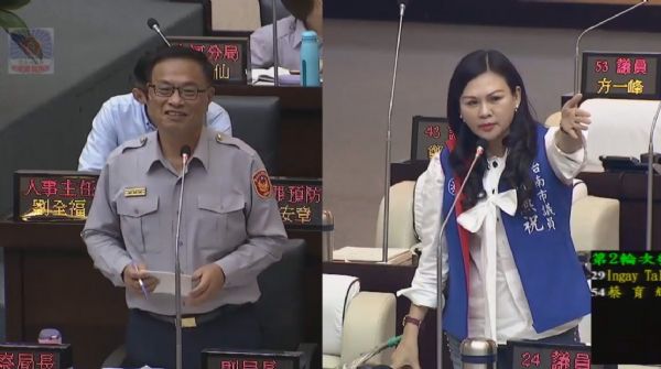 林燕祝議員---全方位與警探討外勞涉毒、擅自封路及經常性車禍路段對策