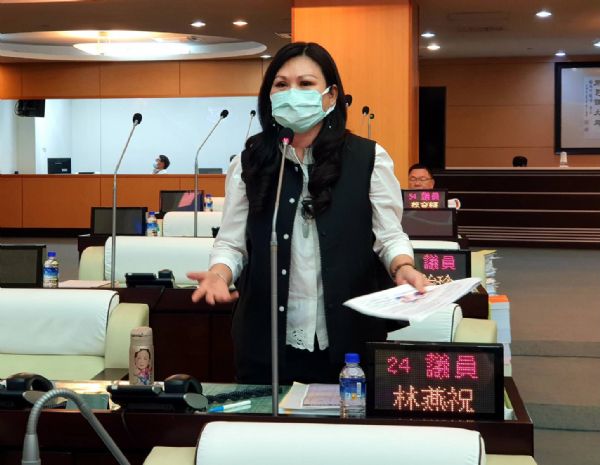 議員林燕祝-缺防彈衣肉身擋子彈  林燕祝歎警察性命不值錢